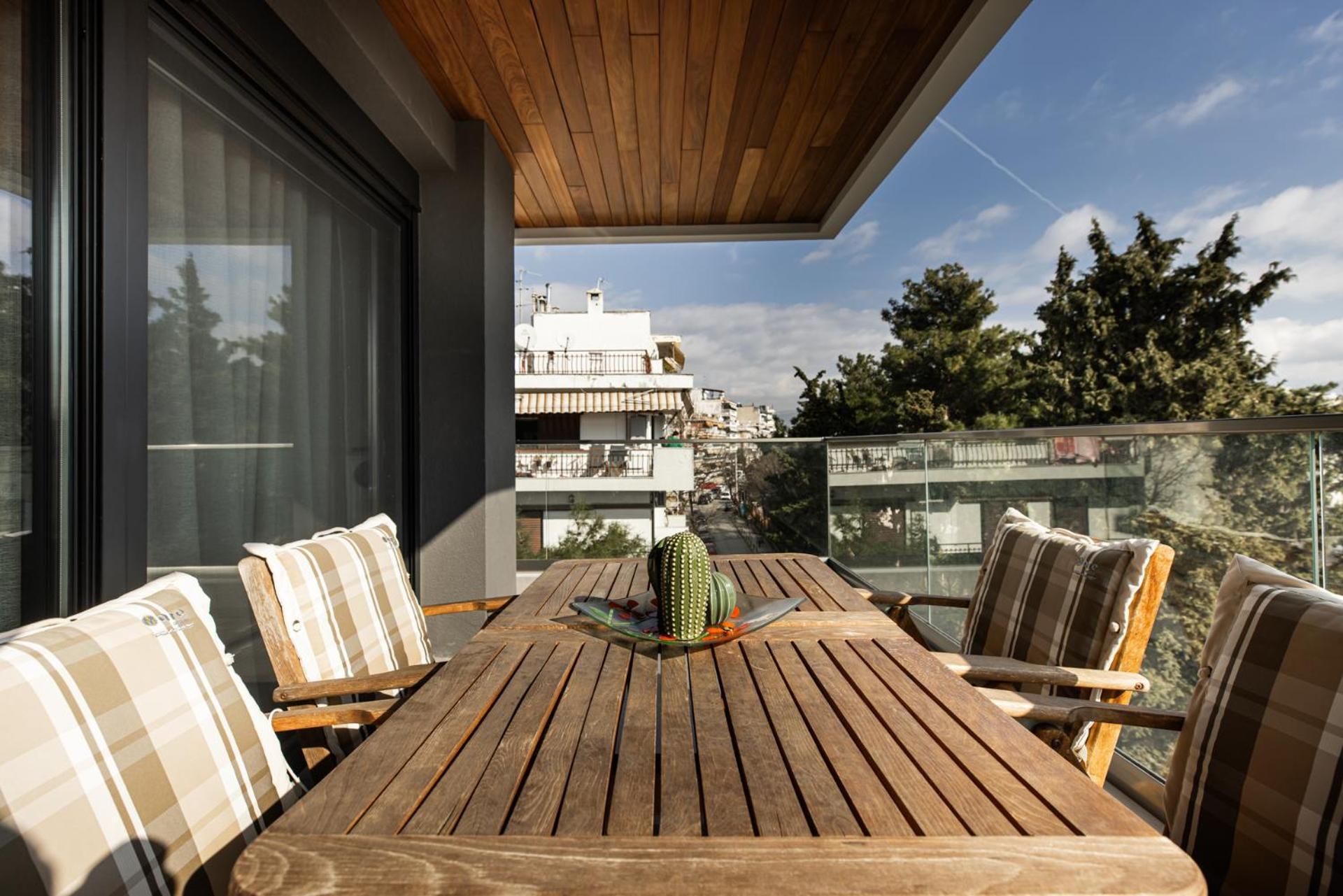 Cozy Apartment In Kalamaria, Thessaloniki Exterior foto