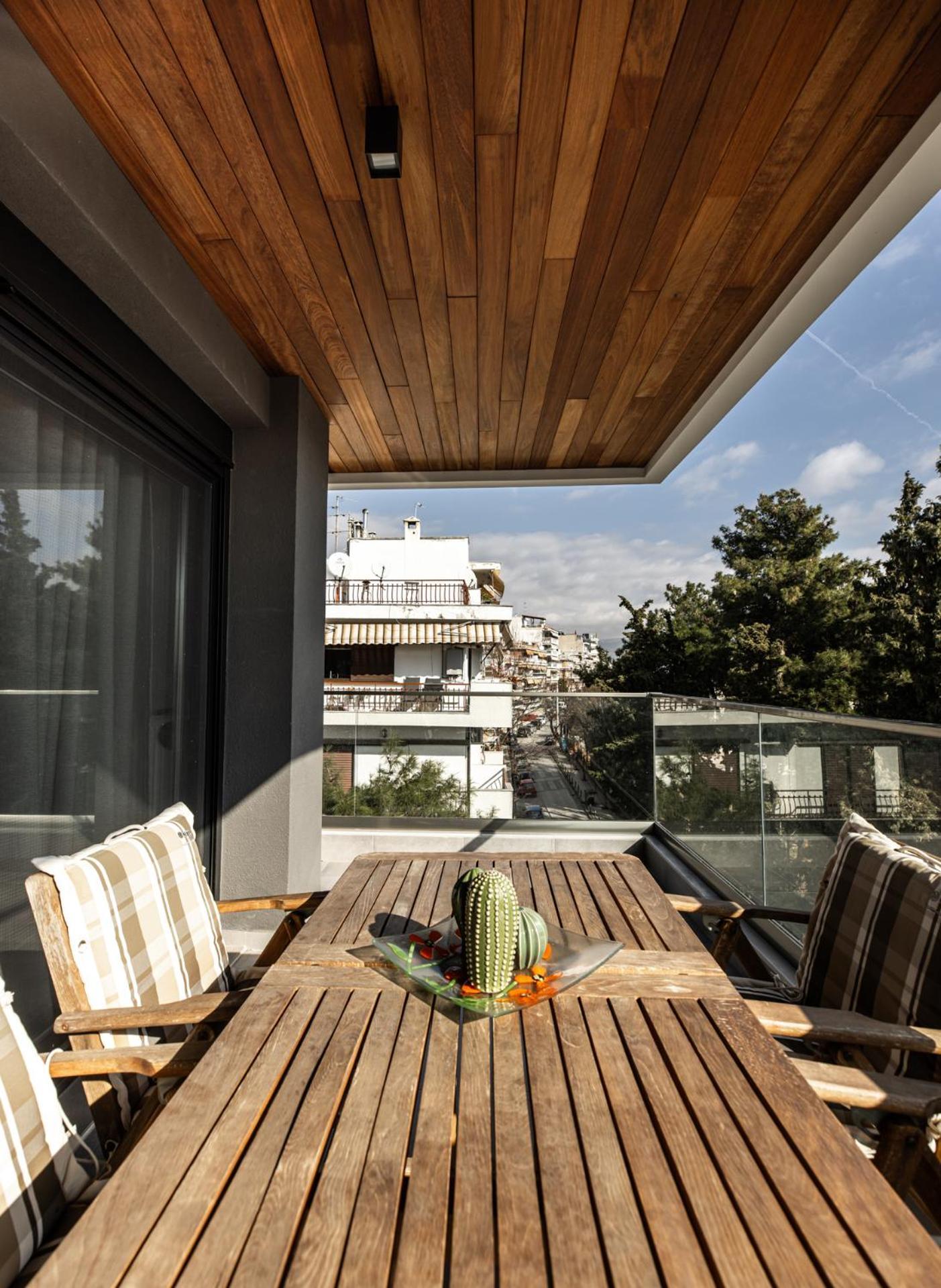 Cozy Apartment In Kalamaria, Thessaloniki Exterior foto