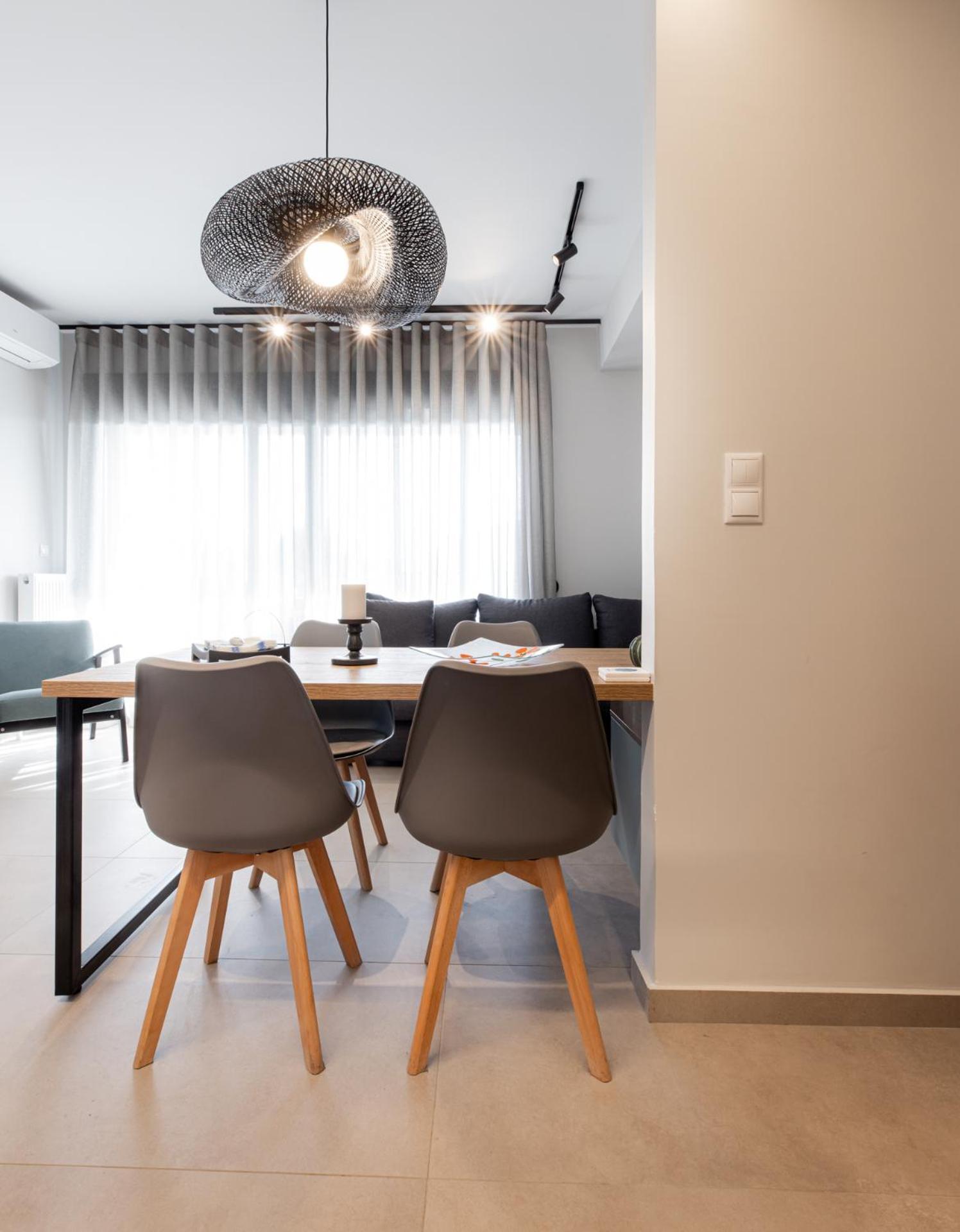 Cozy Apartment In Kalamaria, Thessaloniki Exterior foto
