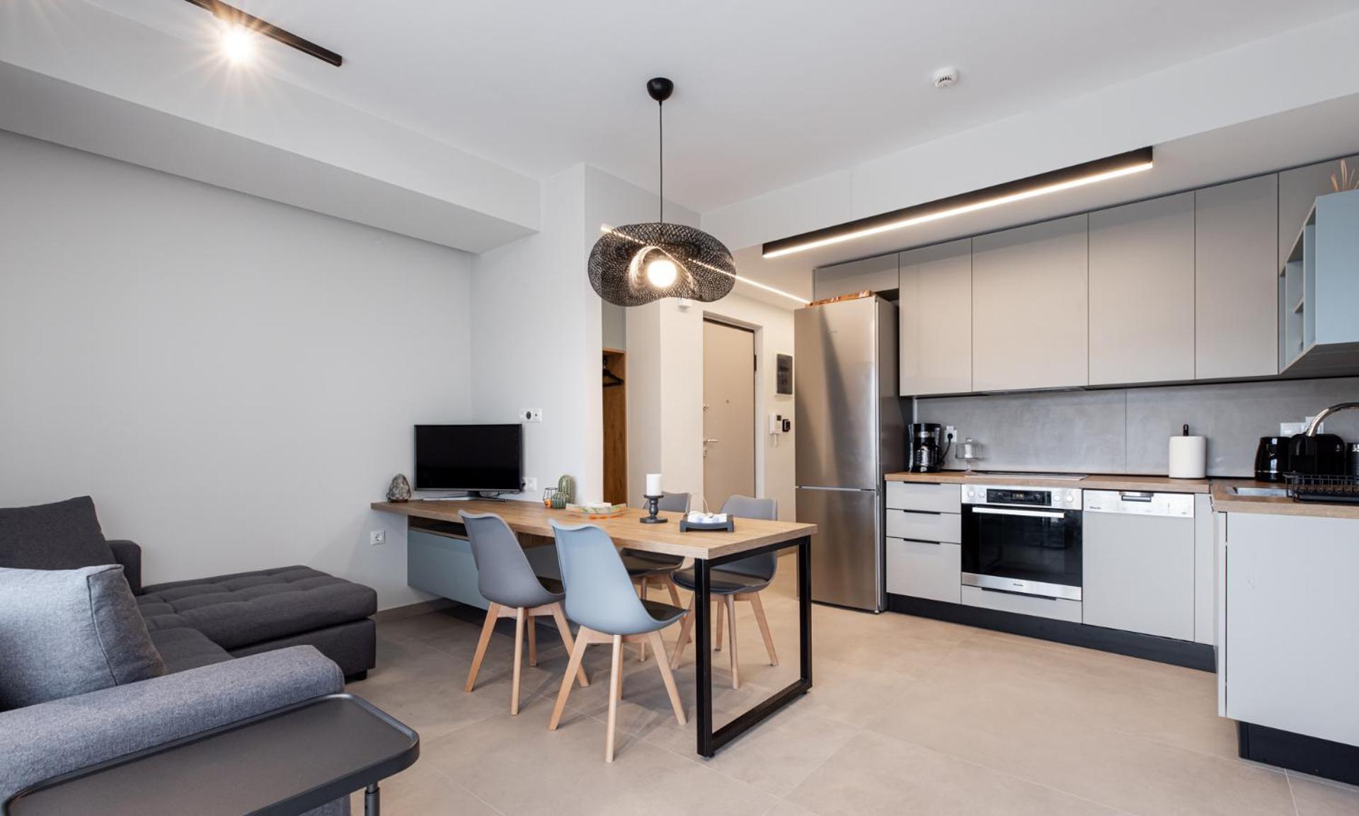 Cozy Apartment In Kalamaria, Thessaloniki Exterior foto